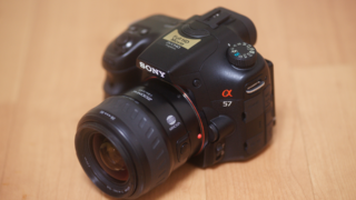 SONY α57(SLT-A57) [APS-C,CMOS,1610万画素]