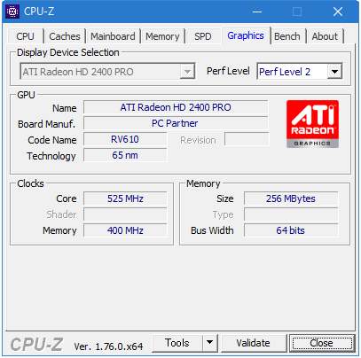 ATI Radeon HD 2400 PRO